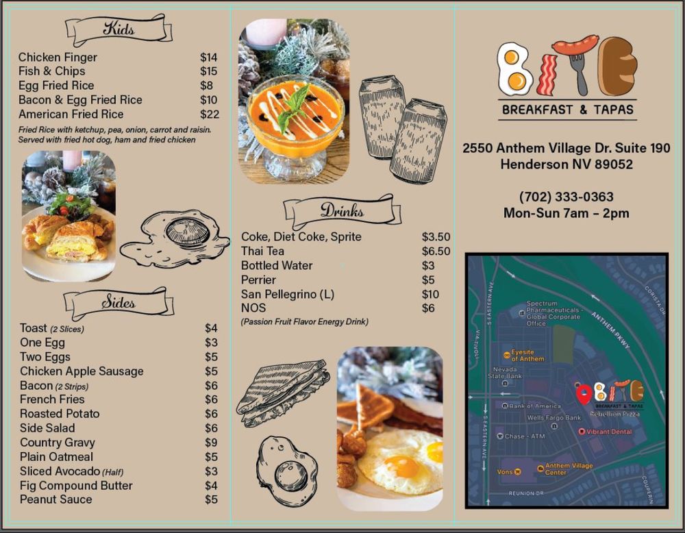 Bite Breakfast & Tapas Bite Breakfast & Tapas