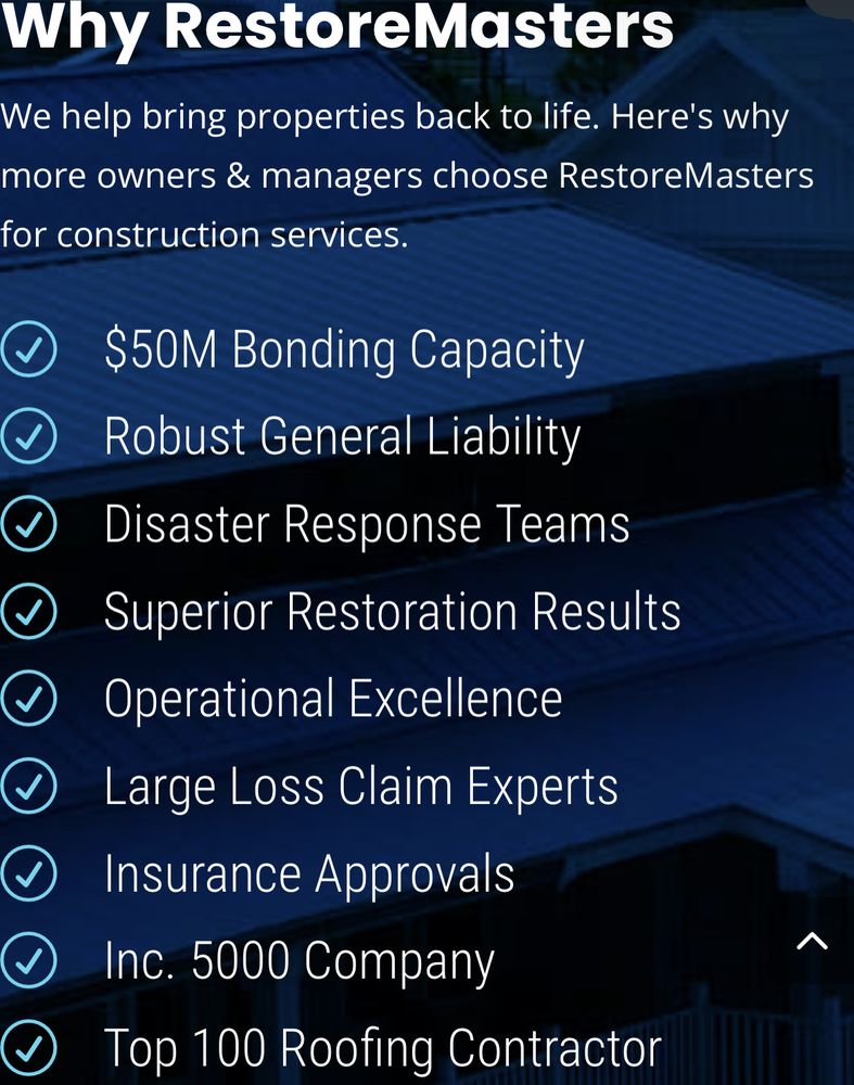 Restore Masters