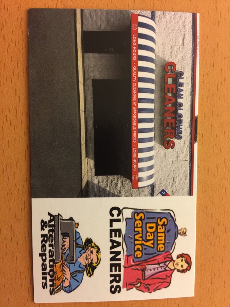 Clean Clothes Dry Cleaners