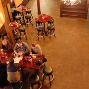 Blue Chalk Cafe - Palo Alto, CA, United States. Downstairs tables
