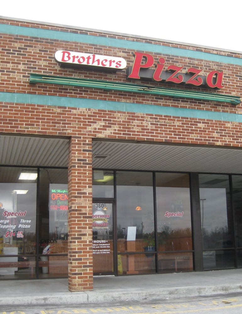 Brothers Pizzeria Pizza 360 Fairfax Pike, Stephens City, VA