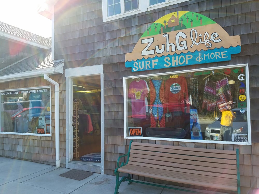 ZuhG Life Surf Shop Surf Shop 3219 SW Hwy 101, Lincoln City, OR