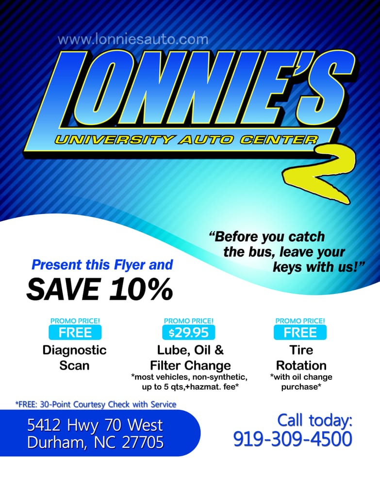 Lonnie's University Auto Center