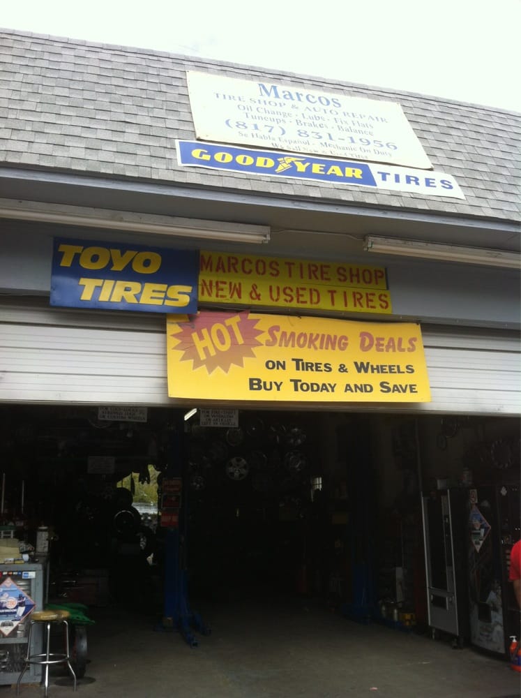 Marco’s Tire Shop Tires 5027 NE 28th St, Northeast, Haltom City, TX