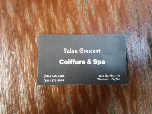 Salon et Spa Crescent