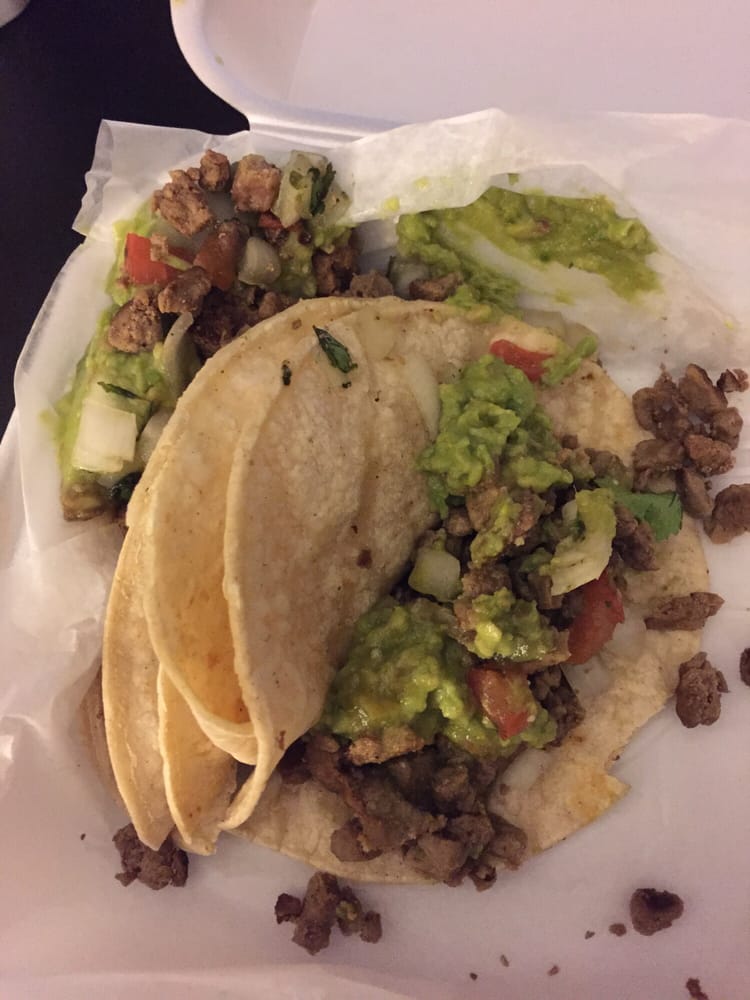 Ordered fish tacos but got these. Funny, but that doesn't ...