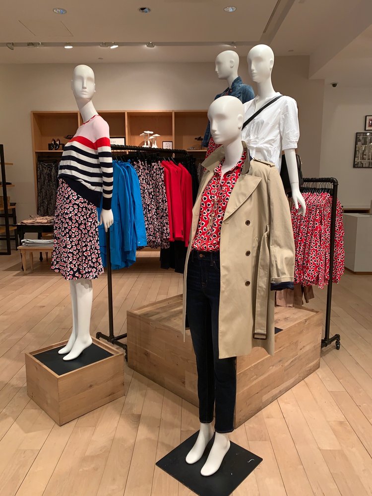 J Crew Accessories 11831 Fair Oaks Mall Fairfax Va Phone J