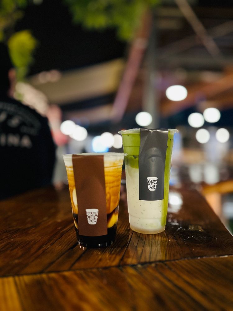 Brown Cup Boba