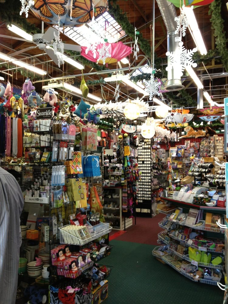 Scads of items that are fun to use or look at. Reasonable prices too