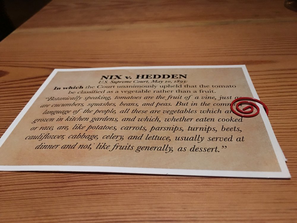 nix v hedden explanation with the bill court case that declared