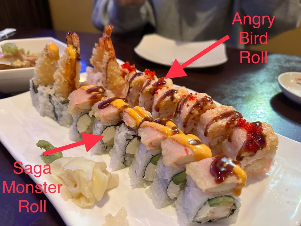 Saga Hibachi Steakhouse & Sushi Bar
