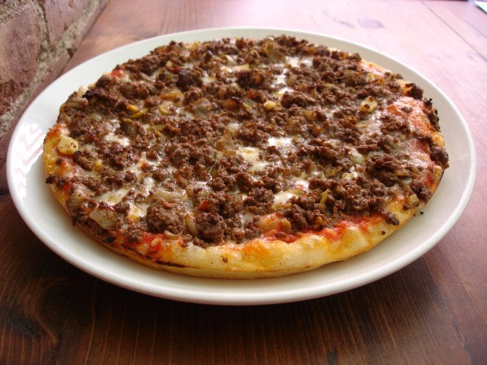spicy beef pizza topping recipe