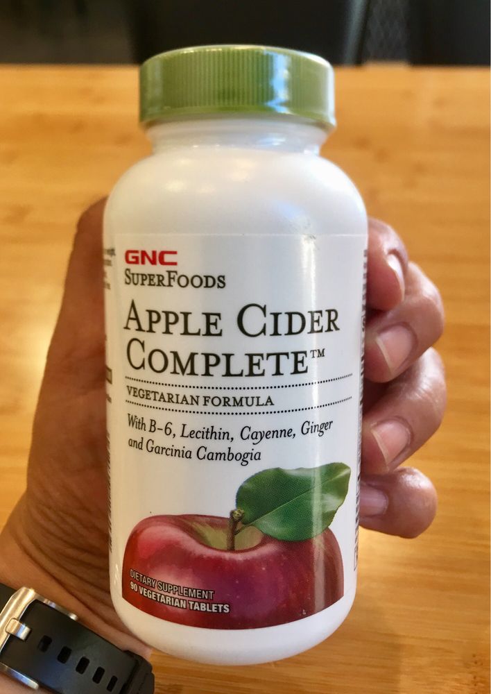 Apple cider vinegar gnc para que sirve
