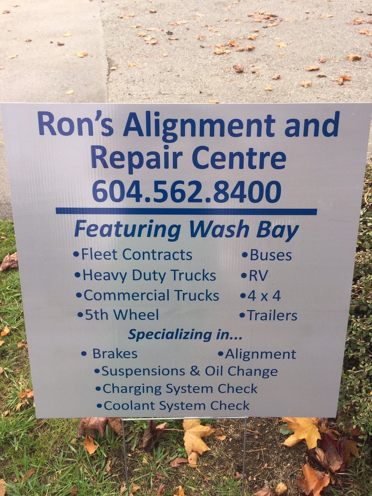 Ron's Alignment and Repair centre