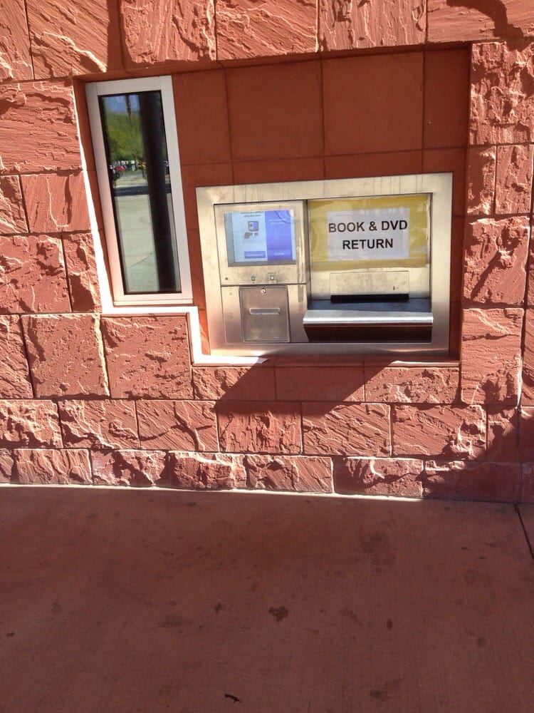 You Can Drop Off Materials In This Handy Dandy Hole The Wall Yelp Photo Of Palm Desert Public Library Ca United States You