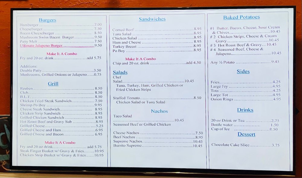 Chuck's Sandwich Shop