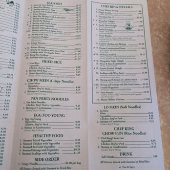 Fortune Cookie Chinese Cafe Menu Fortune Cookie Chinese Cafe Menu
