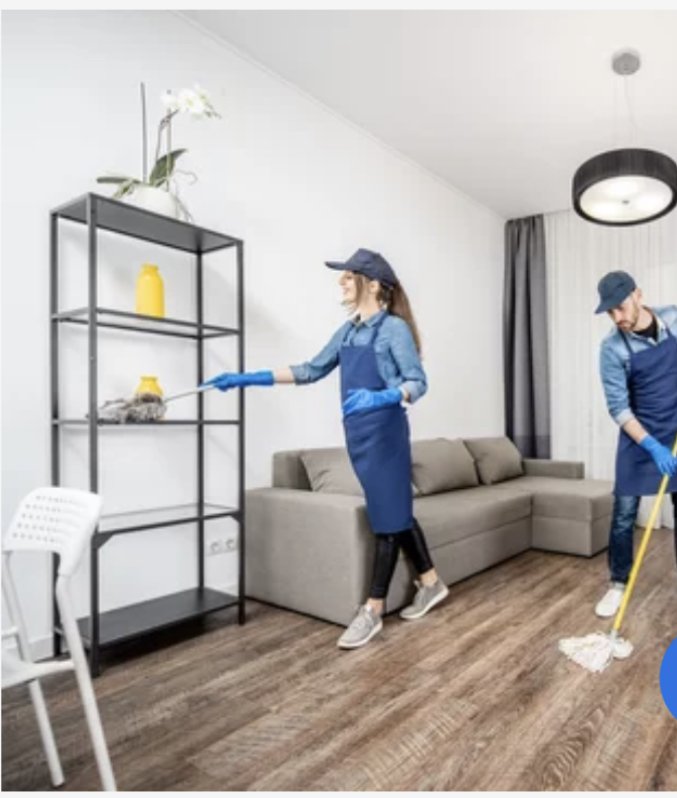 Pink ladies cleaning