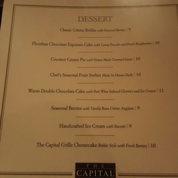 Boston Capital Grille Restaurant Week Menu Boston Capital Grille Restaurant Week Menu