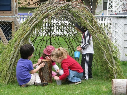 Outdoor Play Minneapolis  Photo of Blooming Willows Preschool - Minneapolis, MN, United States. Outdoor play