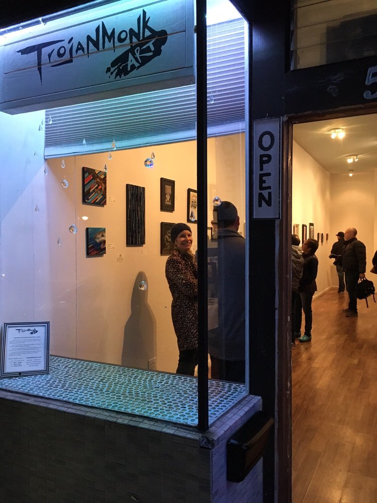 trojan monk art 2nd friday vallejo art walk yelp