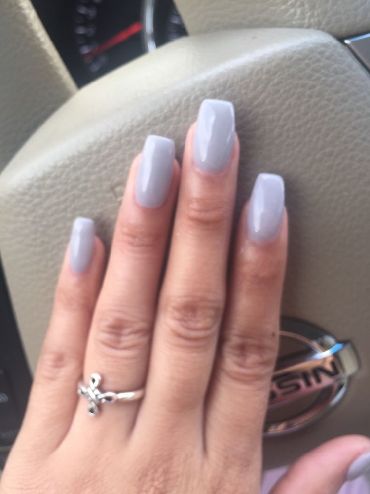 Not Coffin There Round Square And I Still Got Charged For 5 Extra Photo Of Dnk Nails Spa Rosenberg Tx United States Not Coffin There