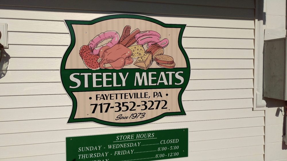 Steely Meats Meat Shops 54 Mount Pleasant Rd, Fayetteville, PA