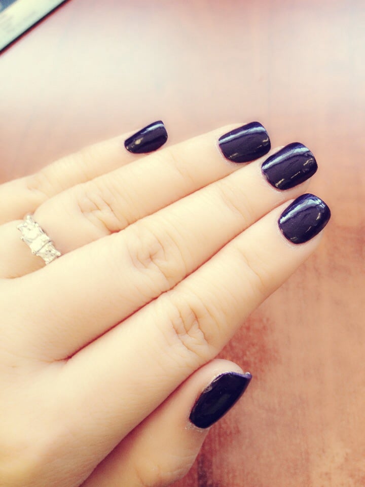 Acrylic Nails But Looks Pretty Natural Color Deep Purple Yelp Acrylic Nails But Looks Pretty Natural Color Deep Purple Yelp