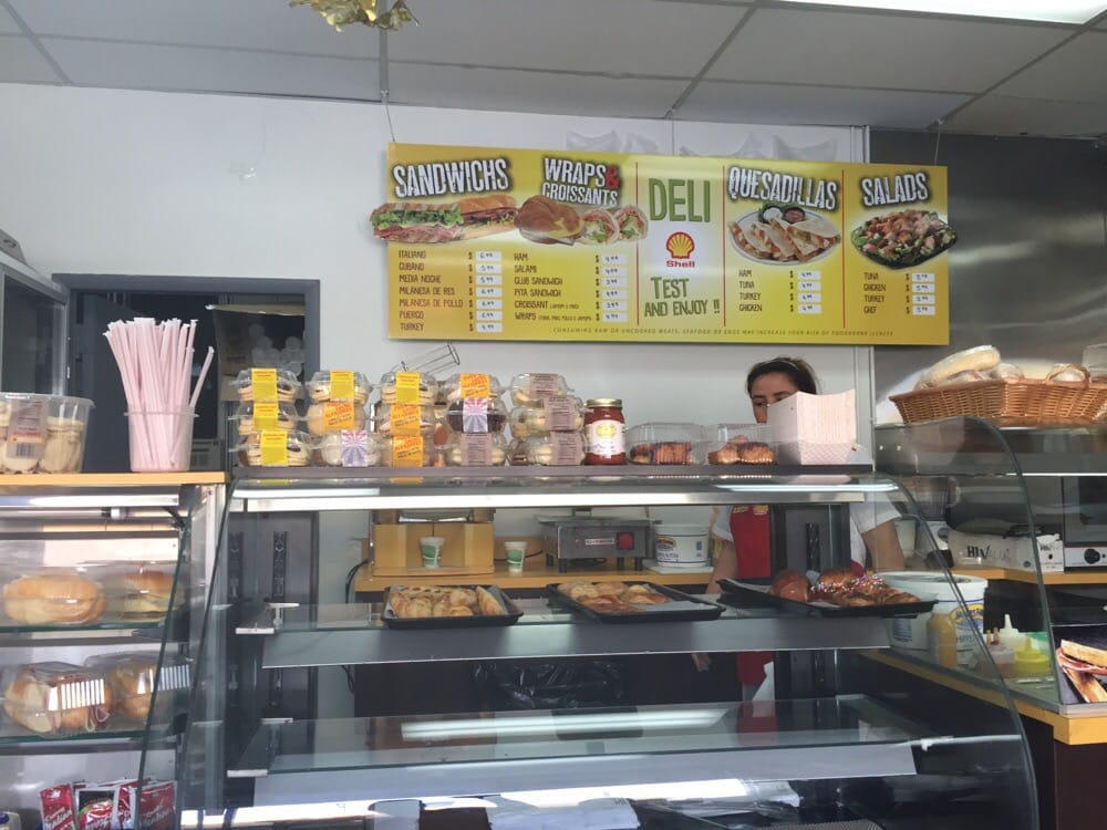 Little hidden Deli inside the gas station shop. Good ...