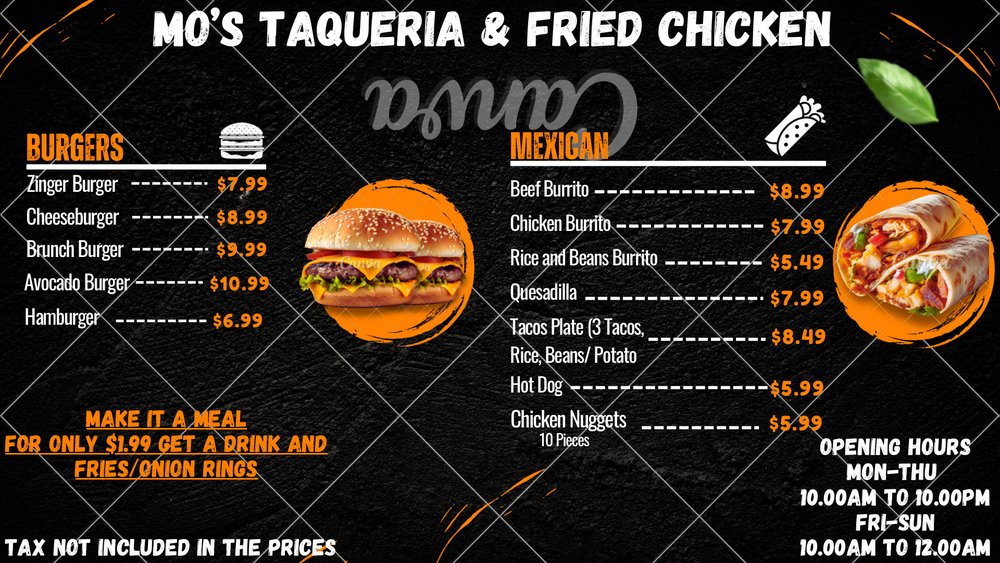 Mo’s Taqueria & Fried Chicken