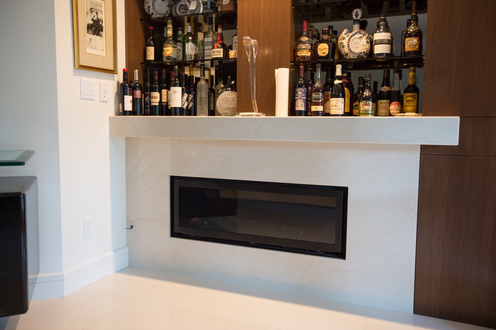 Crema Marfil Marble Fireplace Surround With Mantle Yelp Photo Of Pinnacle Stoneworks Denver Co United States Crema Marfil Marble Fireplace