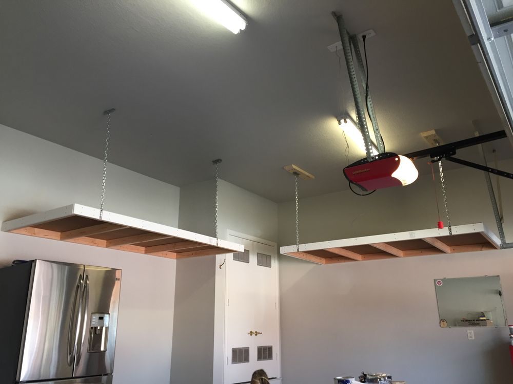 Use The Garage Ceiling E For Storage Two Units Of 4ft X 8ft Photo Of Home Sweet Garage Plano Tx United States Use The