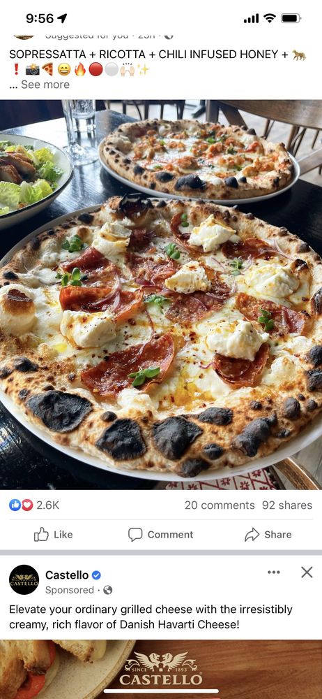 Red Stone Pizza Truck