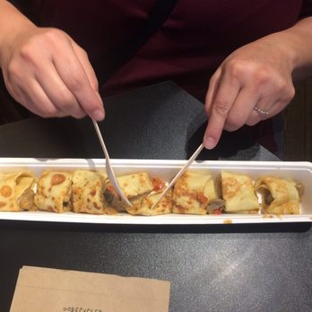 Stroganoff vegetable crepe