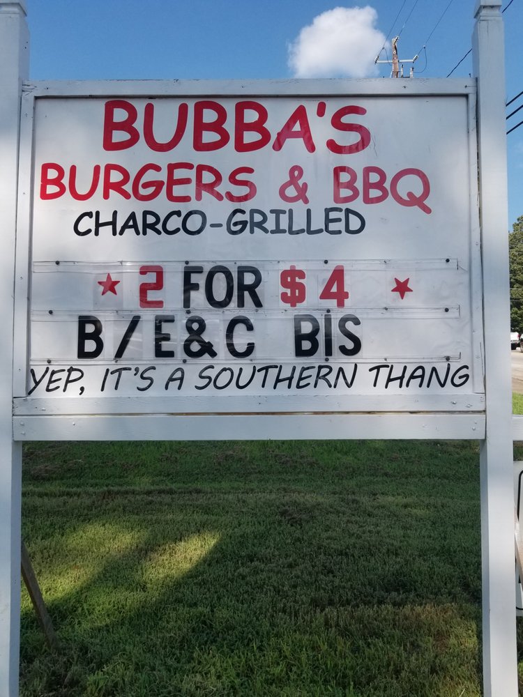 Bubba’s Burgers & BBQ CLOSED Burgers 9509 Lavoina Rs, Carnesville