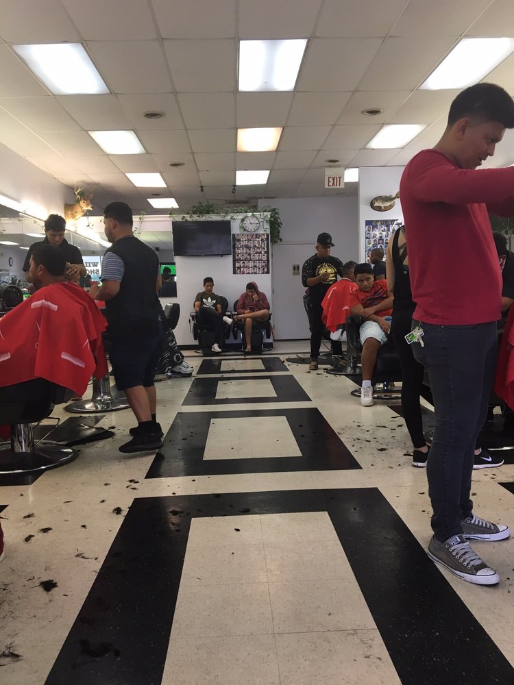 This is an original Latino barbershop. Every time I come ...