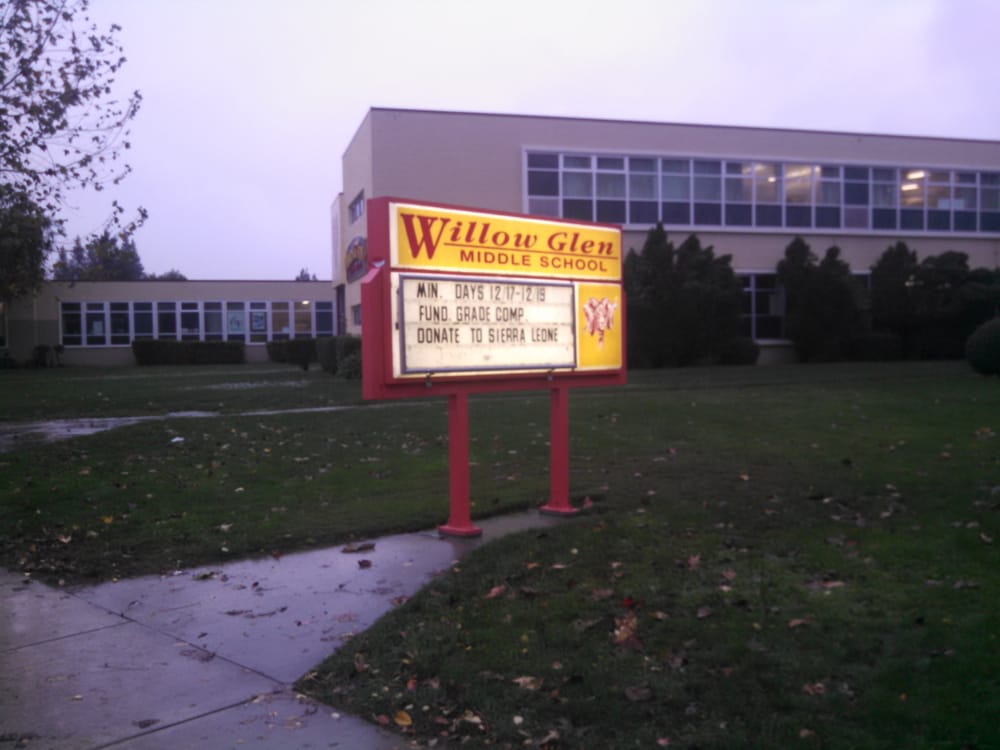 Willow Glen Middle School Middle Schools & High Schools 2105 Cottle