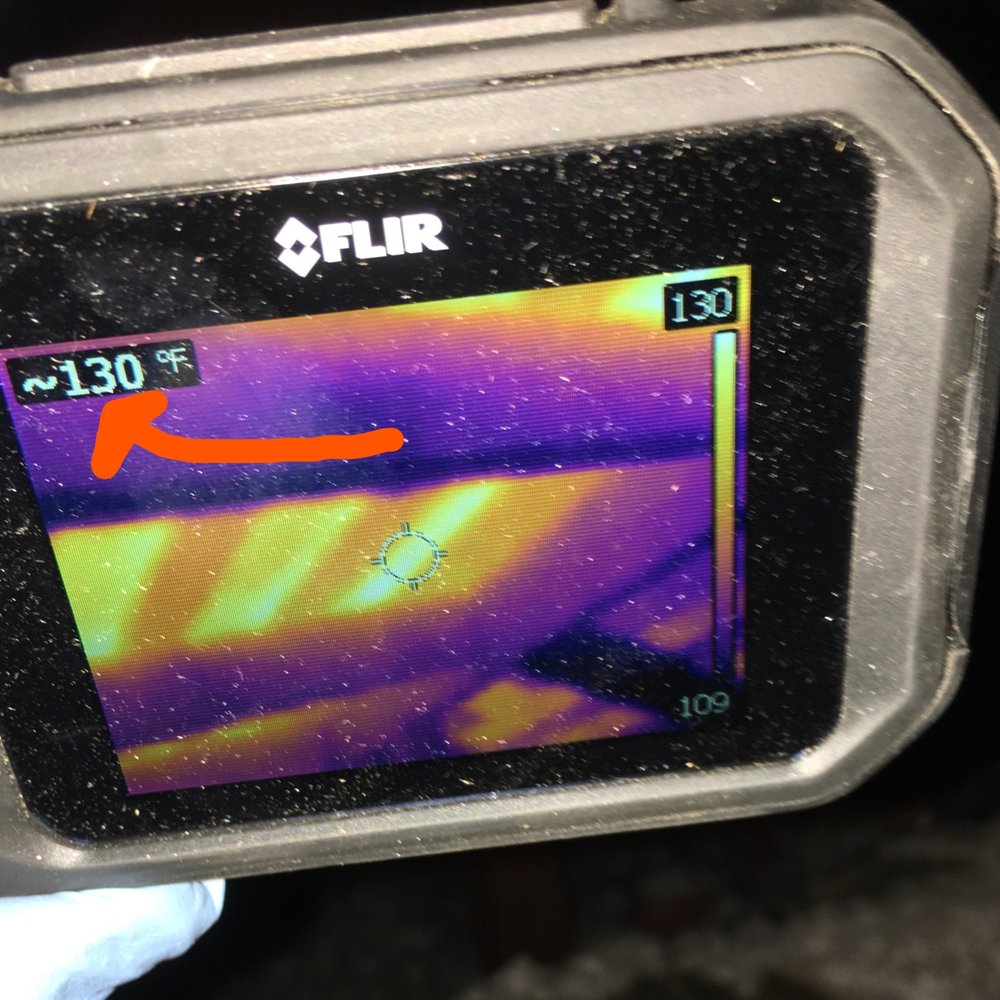 Infrared Camera Shows Client Their Attic Is 130 Yelp Photo Of Josh Lowe S Dr Energy Saver Eugene Or United States
