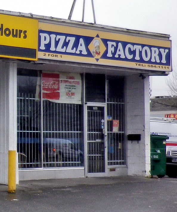 Pizza Factory Pizza 10470 King Hwy, Surrey, BC Restaurant