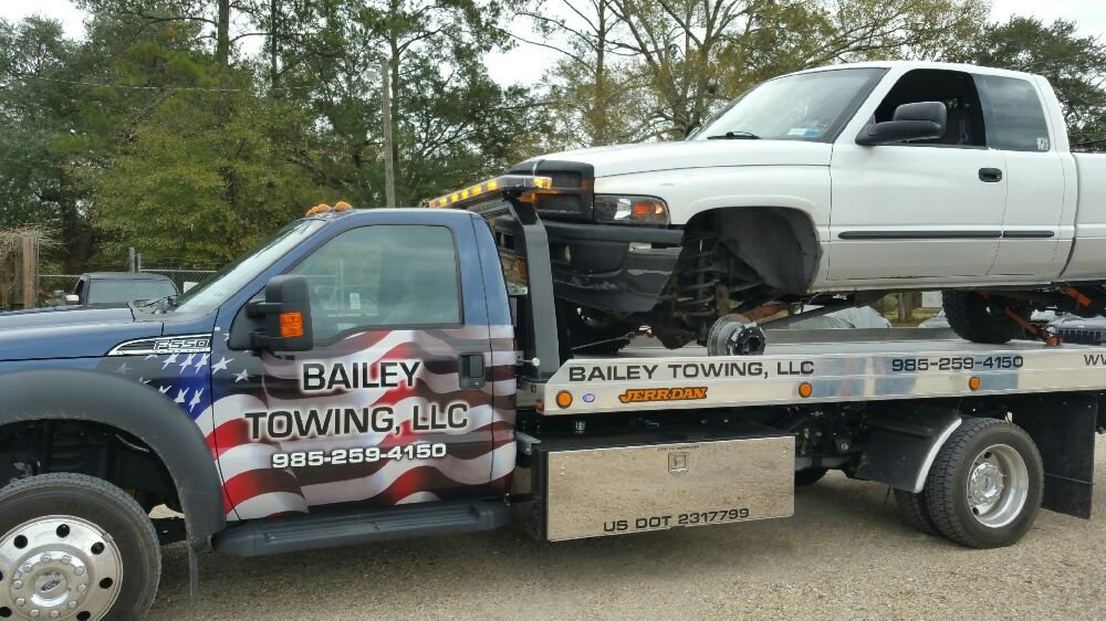 Bailey Towing Roadside Assistance 1639 3rd St, Slidell, LA Phone