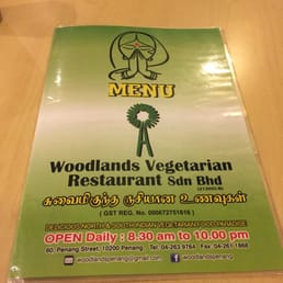 Woodlands Vegetarian Restaurant George Town Penang Malaysia Woodlands Vegetarian Restaurant George Town Penang Malaysia
