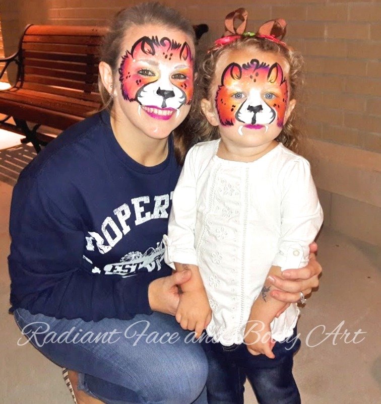 Radiant Face and Body Art