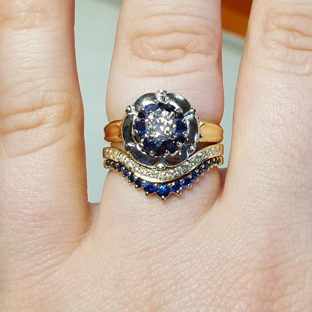 Lauren Made The Bottom Two Rings To Turn A Family Heirloom Photo Of Lauren O San Francisco Ca United States Made The