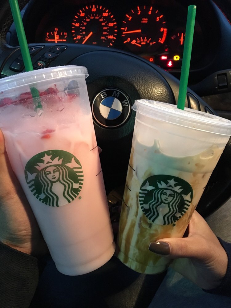 Trenta Pink Drink 2 Shots On Ice With Caramel Drizzle Trenta Pink Drink 2 Shots On Ice With Caramel Drizzle