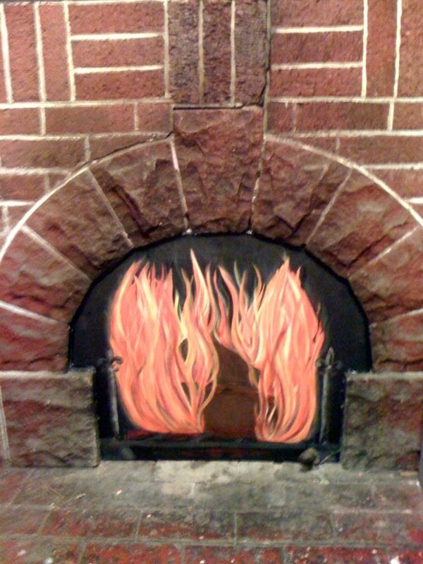 Customer Wanted To Seal Off Fireplace Art Work Done By A Local 108 Photos For Dna S Clean Sweep Chimney Service More