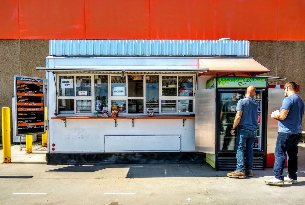 Home Depot Hot Dog Cart