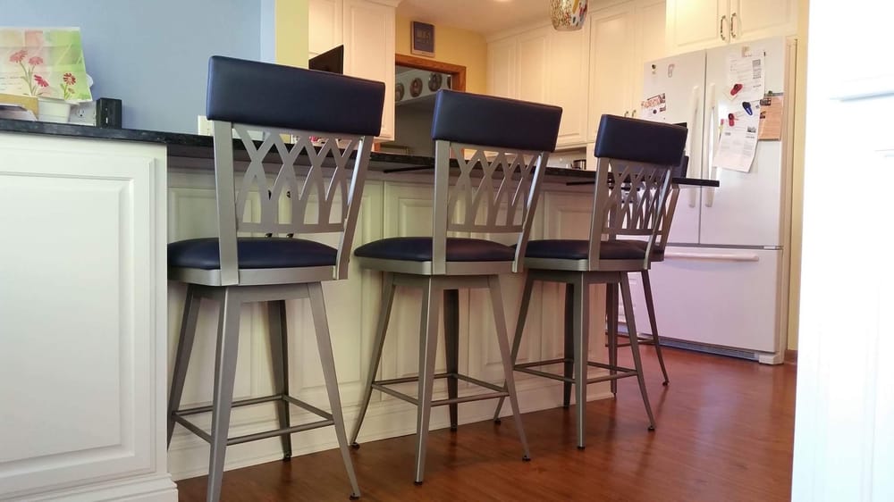 A Beautiful Custom Order The Granite Had Blue Throughout It These Photo Of Barstool Central Brookfield Wi United States A Beautiful Custom Order