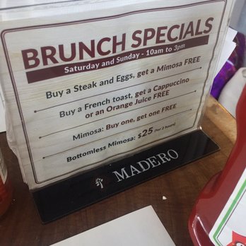 Madero Closed 141 Photos 96 Reviews Brazilian 1412 Ocean Photo Of Madero Miami Beach Fl United States Brunch Specials Menu