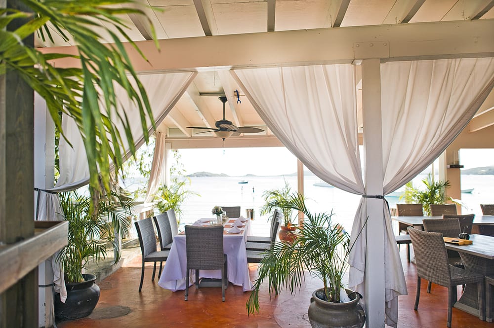 beachfront dining at Secret Harbour - Yelp