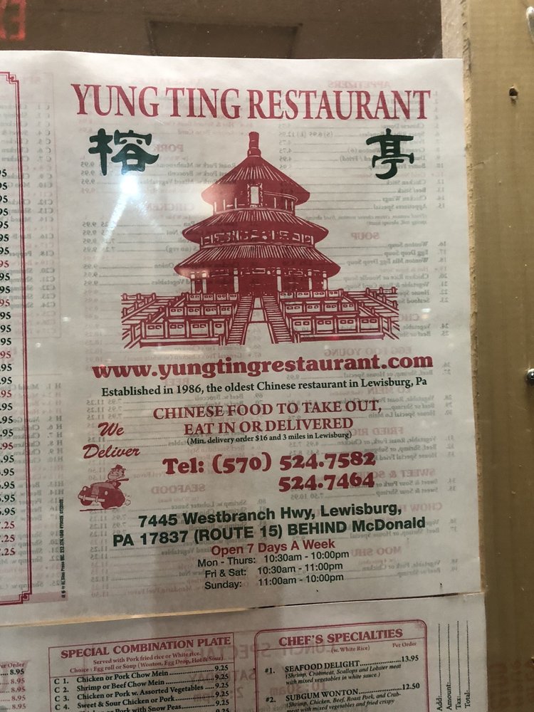 Yung Ting Chinese Restaurant